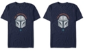 Fifth Sun Star Wars Men's Mandalorian Simple Helmet Logo T-shirt